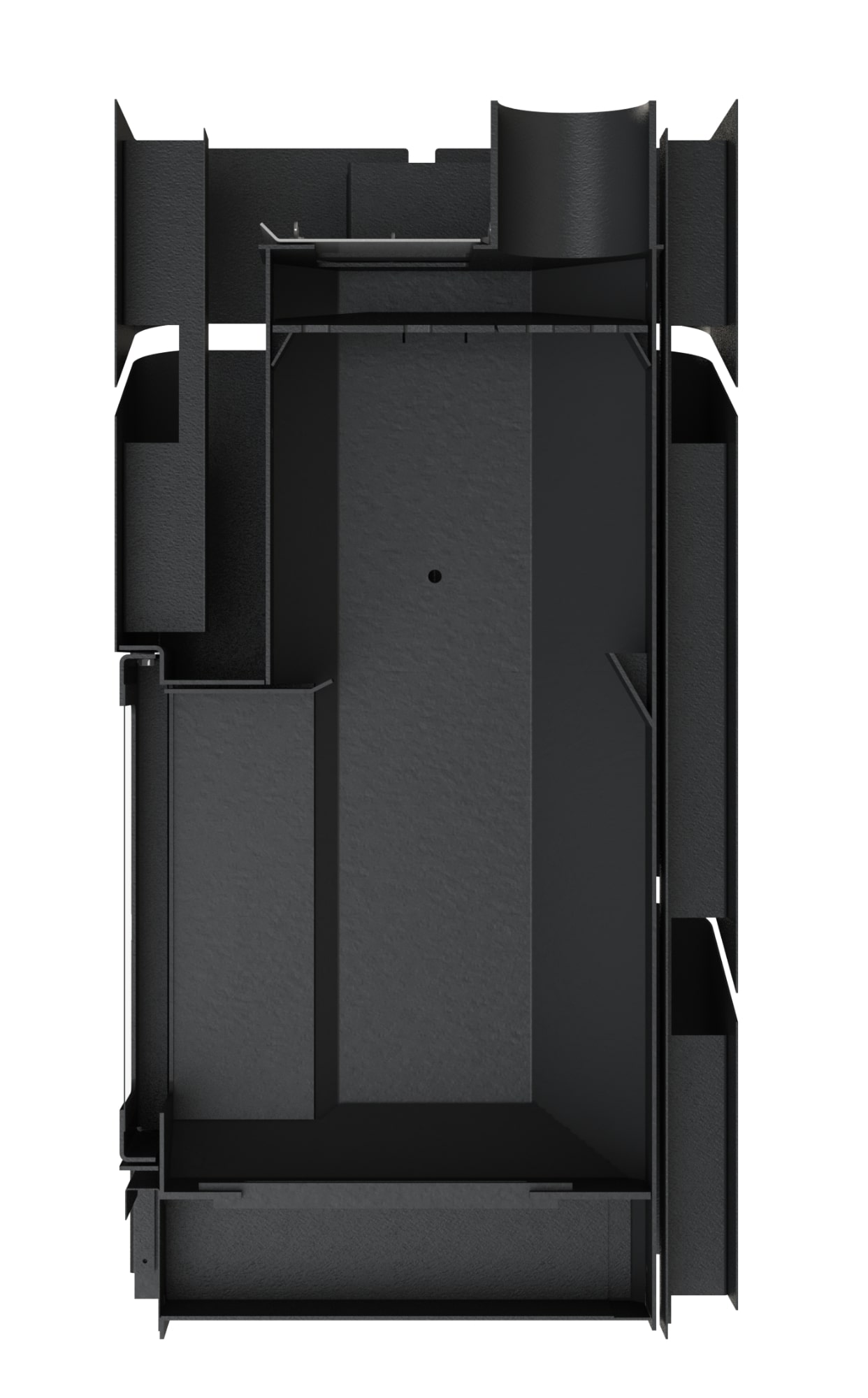 Grill`D Zorro Short Wood-Burning Sauna Heater / Stove <br>Interior Wood Loading For Sale at Orlando Sauna Dealer - Image 4