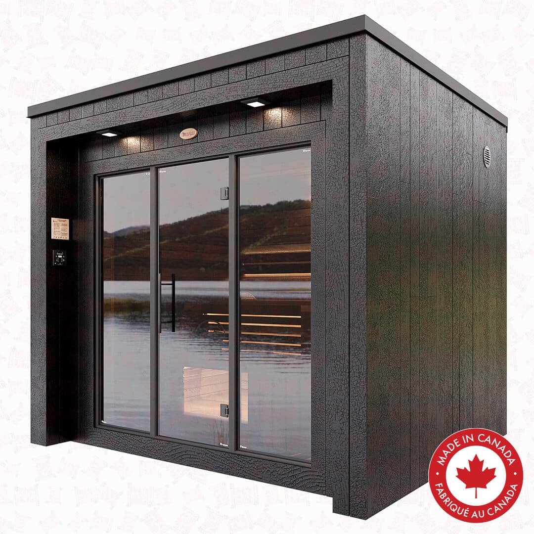 Aura Deluxe Outdoor Cedar Sauna For Sale at Orlando Sauna Dealer