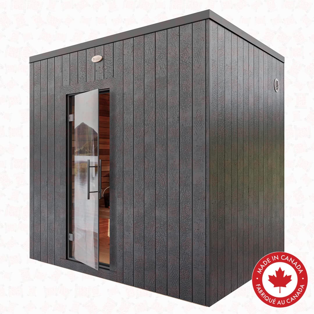 Ember M Deluxe Outdoor Cedar Sauna For Sale at Orlando Sauna Dealer