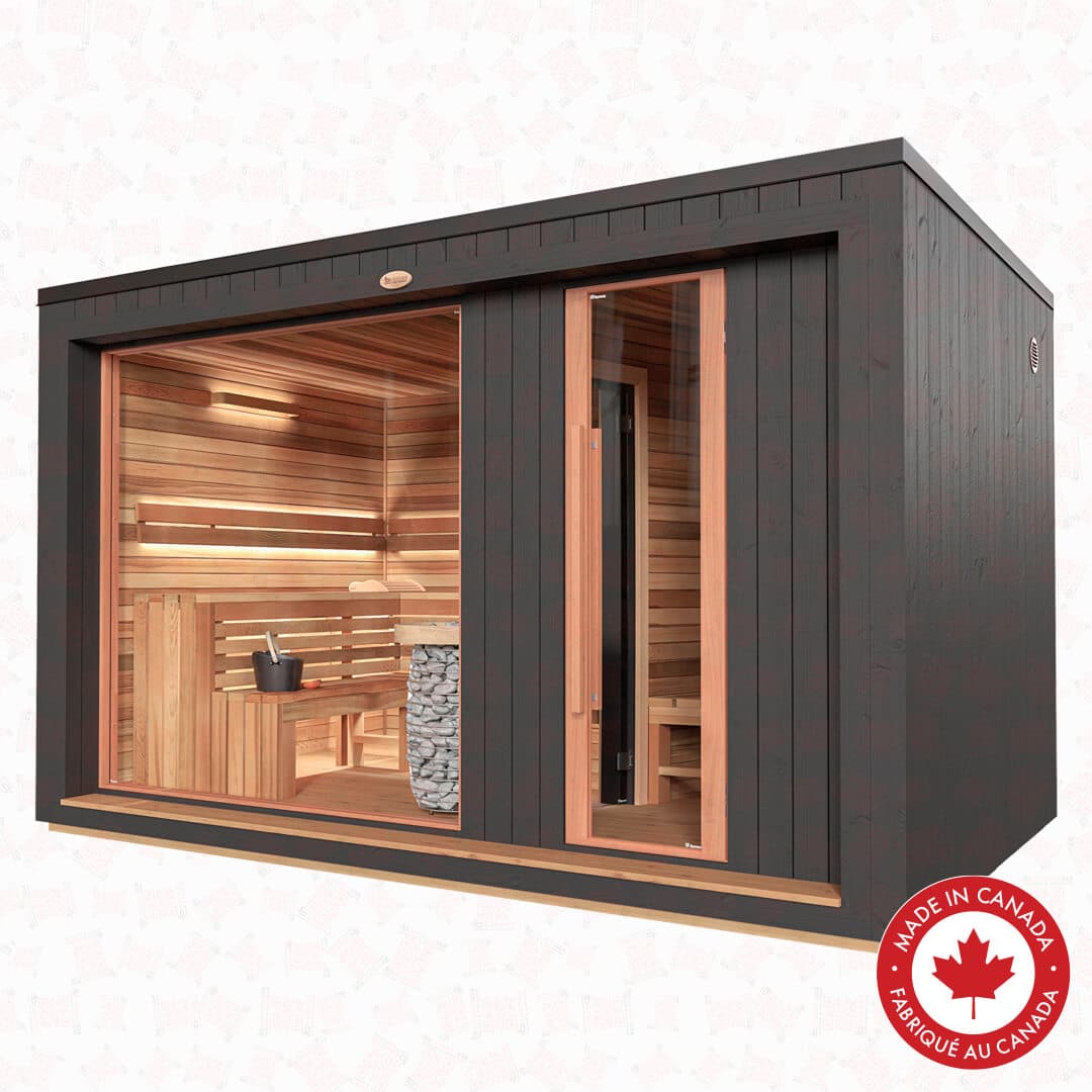 Kabina Deluxe Outdoor Cedar Sauna For Sale at Orlando Sauna Dealer