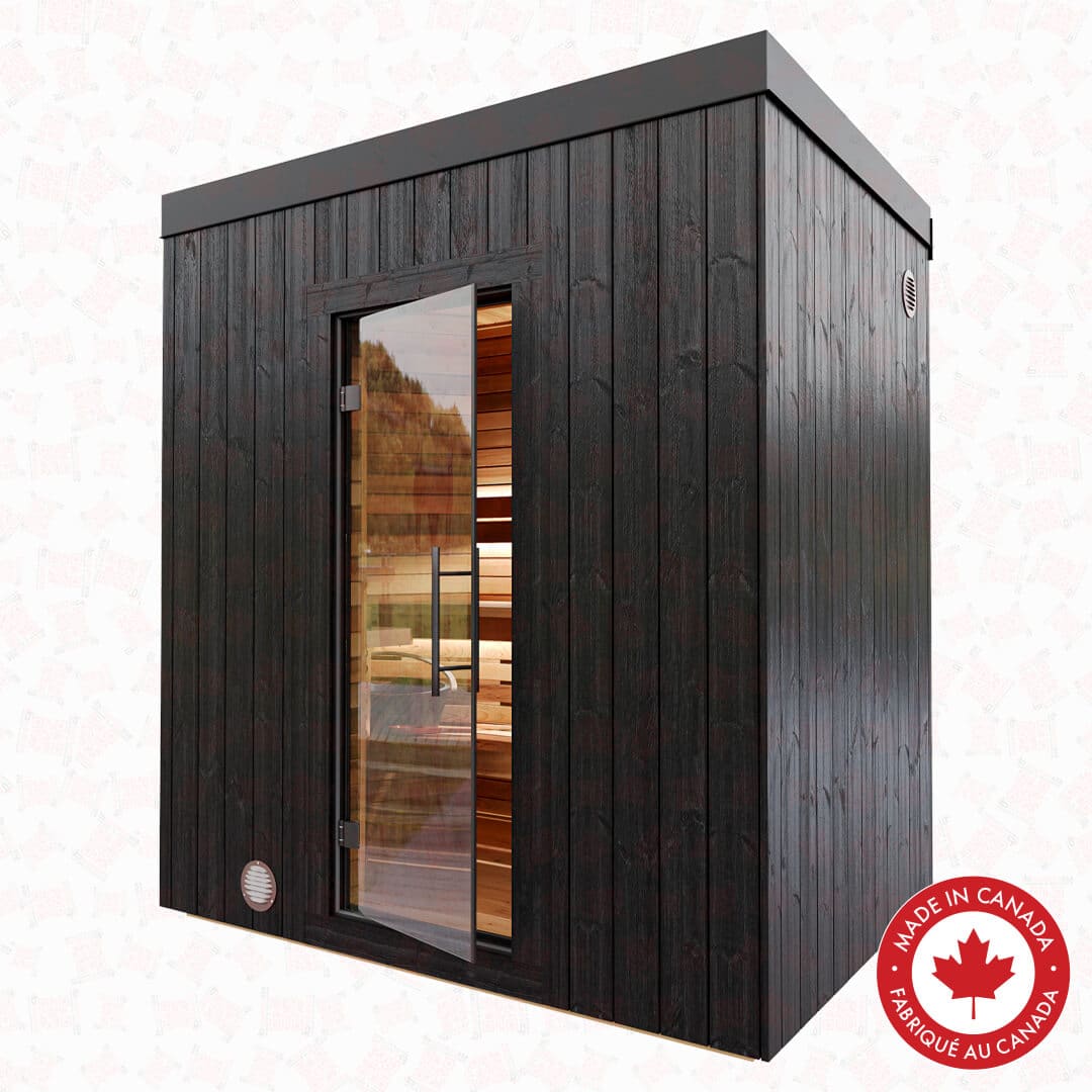 Ember S Deluxe Outdoor Cedar Sauna For Sale at Orlando Sauna Dealer
