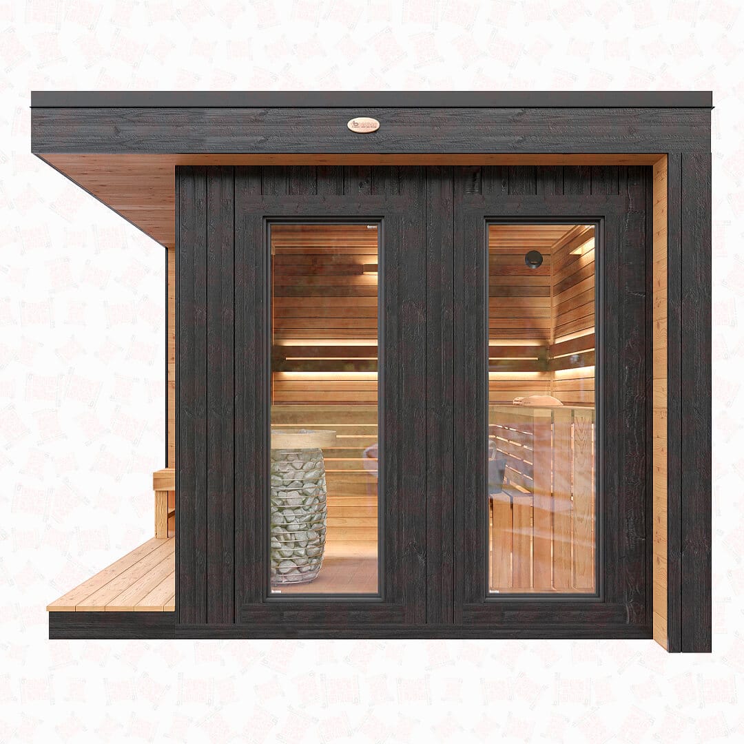 Nova M Deluxe Outdoor Cedar Sauna For Sale at Orlando Sauna Dealer - Image 6