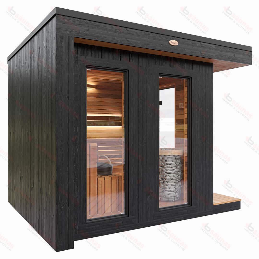 Nova M Deluxe Outdoor Cedar Sauna For Sale at Orlando Sauna Dealer - Image 17