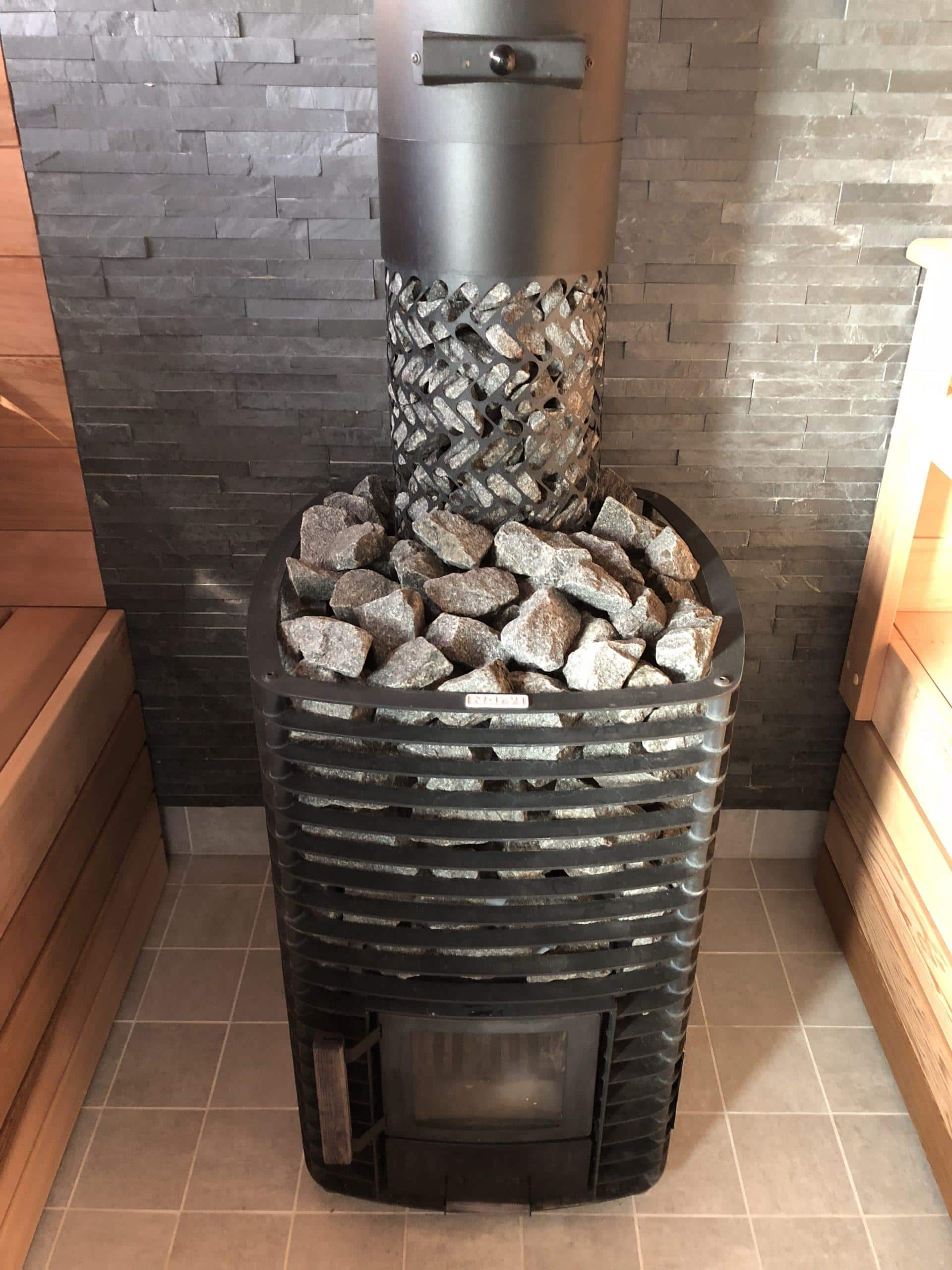 Narvi Velvet Wood-Burning Sauna Stove For Sale at Orlando Sauna Dealer - Image 6