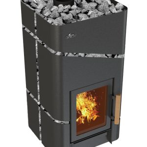 Grill`D Zorro Short Wood-Burning Sauna Heater / Stove <br>Interior Wood Loading For Sale at Orlando Sauna Dealer