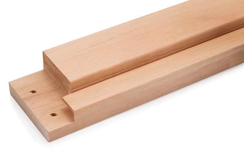Alder Frame Door Benelux, Clear Glass, 690×1903 mm (27 1/8″ x 75″) For Sale at Orlando Sauna Dealer - Image 12