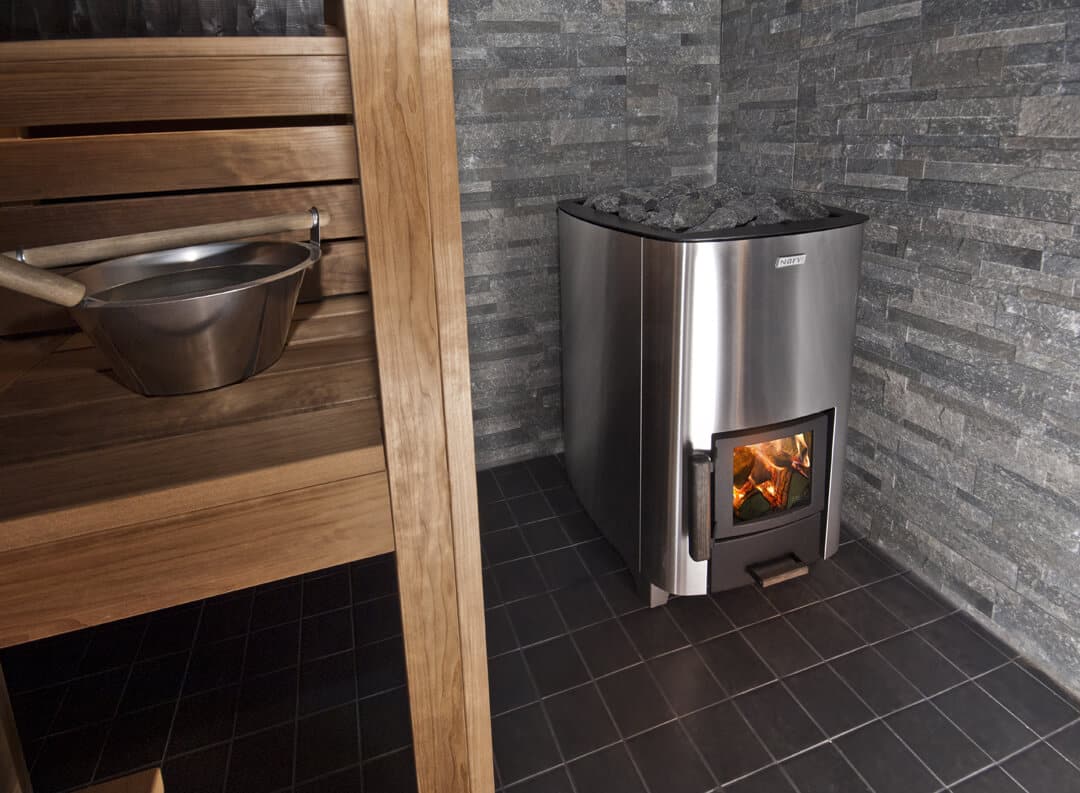 Narvi NC 20 Stainless Wood-Burning Sauna Stove For Sale at Orlando Sauna Dealer - Image 11