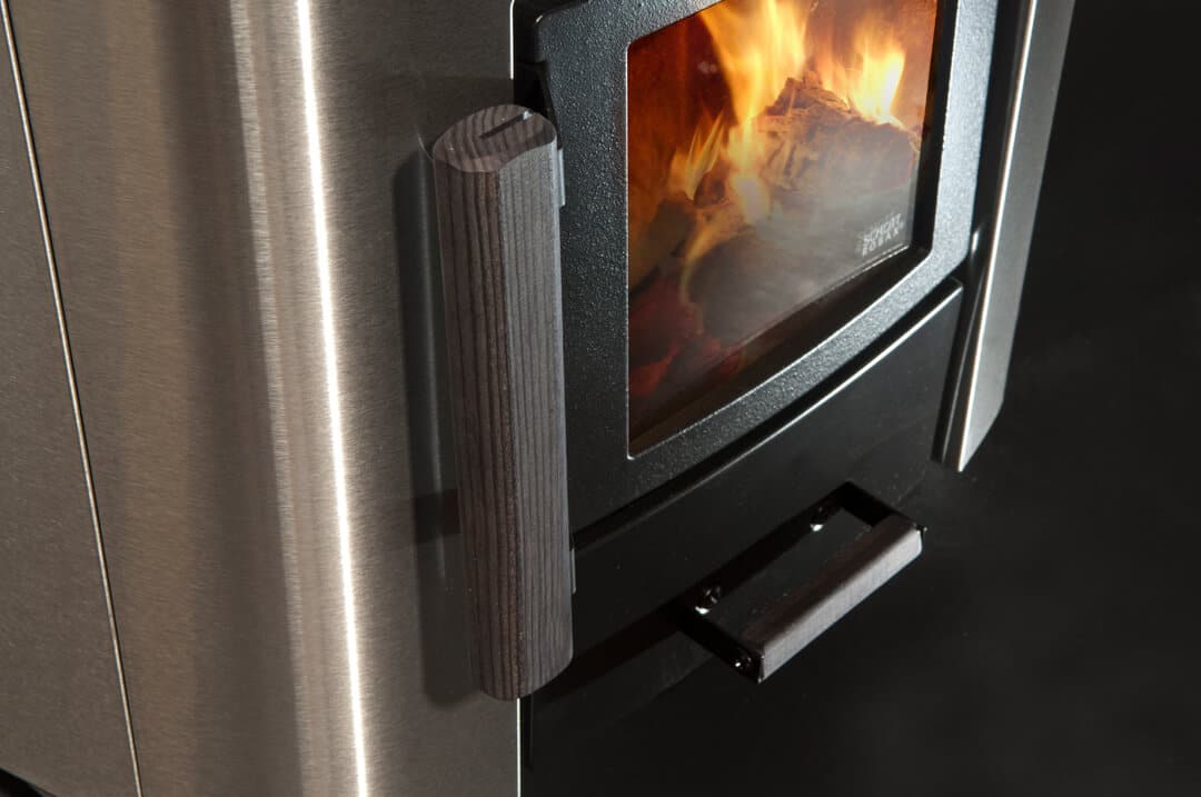 Narvi NC 20 Stainless Wood-Burning Sauna Stove For Sale at Orlando Sauna Dealer - Image 5