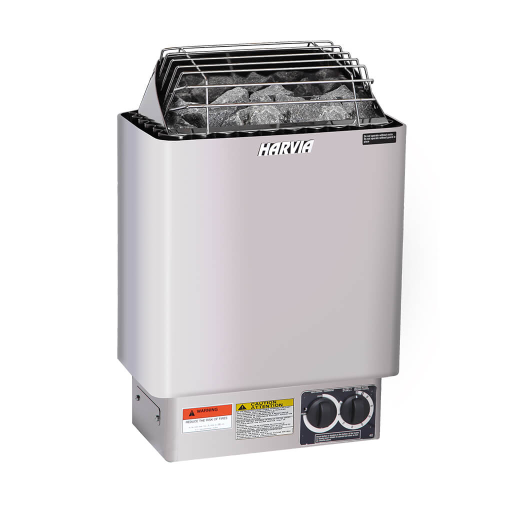 Harvia KIP 4.5 kW Electric Sauna Heater (Built-in Controls) For Sale at Orlando Sauna Dealer