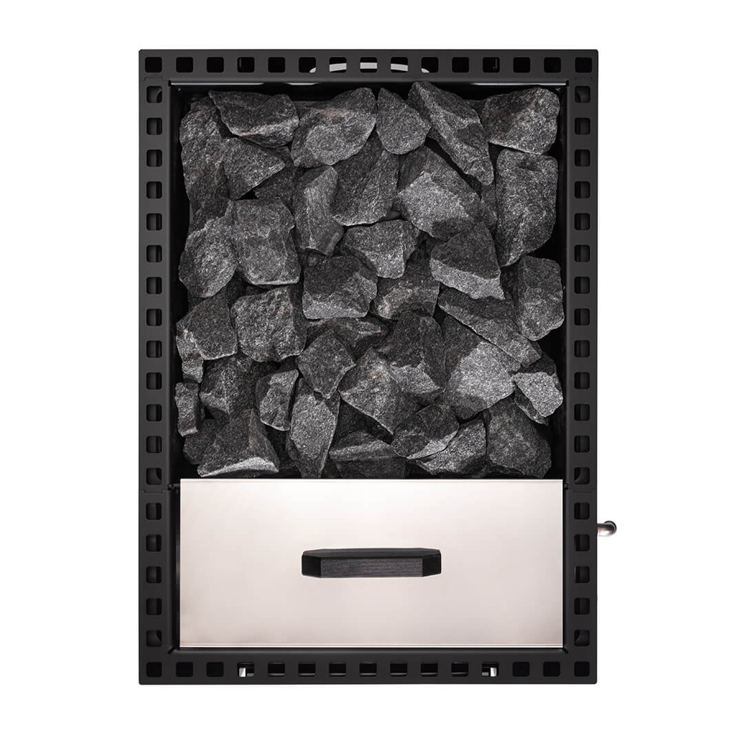 Narvi Kuru 20 VSE Wood-Burning Sauna Stove with Water Tank For Sale at Orlando Sauna Dealer - Image 3