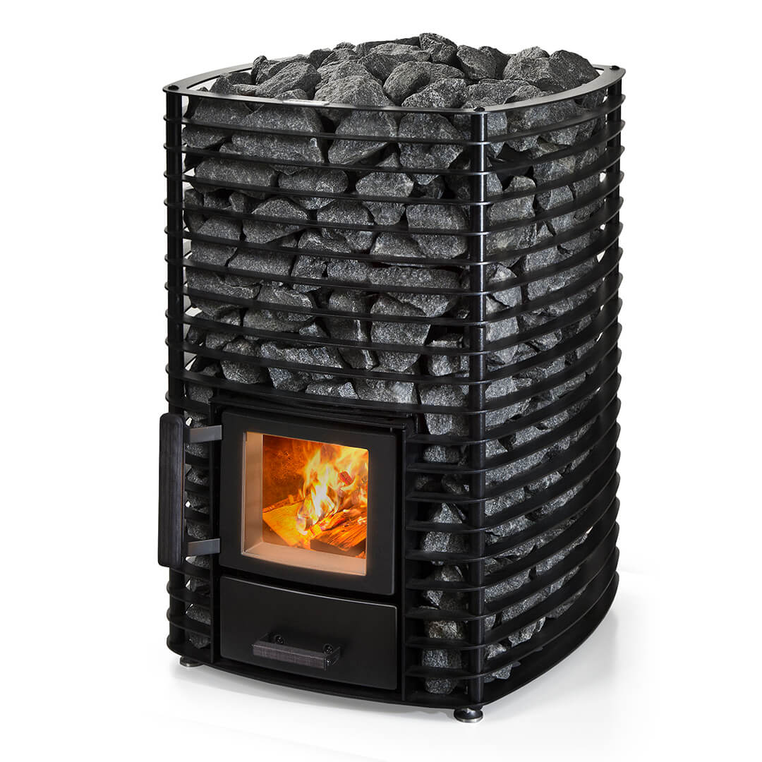 Narvi Velvet Wood-Burning Sauna Stove For Sale at Orlando Sauna Dealer - Image 4